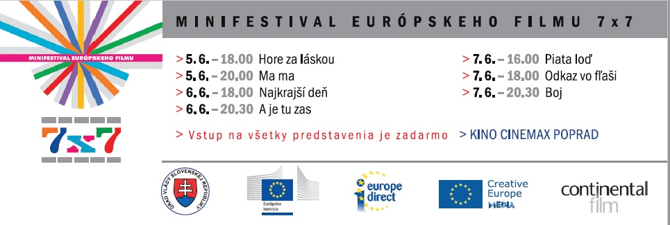 Pozvánka na tradičný Minifestival európskeho filmu v Poprade